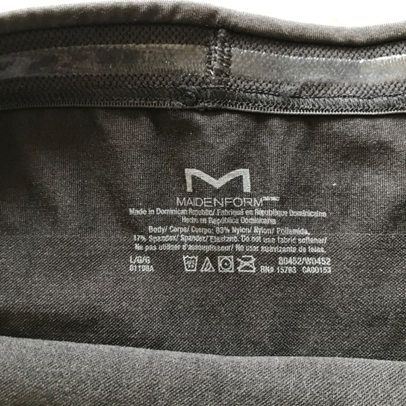 🔸5/30$!! EUC Black Maidenform Waist Cinching Shapeware - Picture 4 of 5